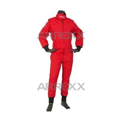 Arroxx Kartingpak Kind - 1 kleur - Rood