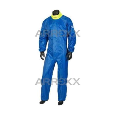 Arroxx Rain Suit Karting Blauw Fluo Geel