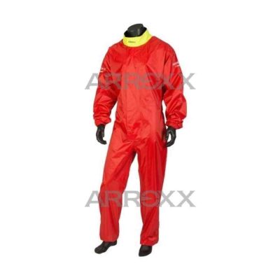 Arroxx Regenpak Karting - Rood Fluo Geel