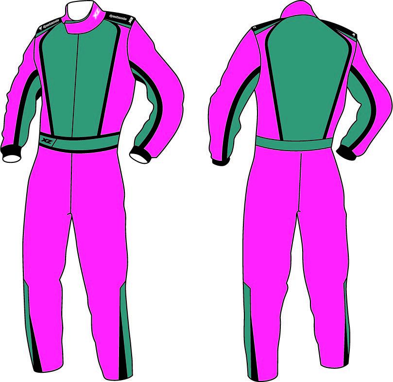 X'Zuit kartoverall CIK-FIA homologatie voorbeeld 7