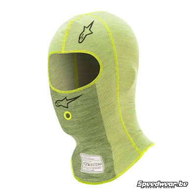Alpinestars ZX EVO v2 Nomex hoofdsok - Fluo geel