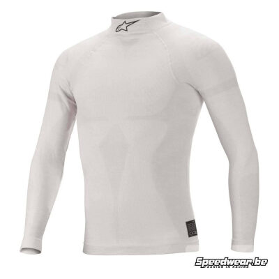 Alpinestars ZX EVO V2 Top Nomex - Wit Grijs