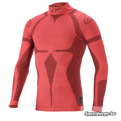 Alpinestars ZX EVO V2 Nomex Autoracing T-shirt - Rood