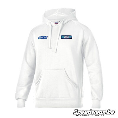 Sparco Martini Racing Stripes Hoodie White