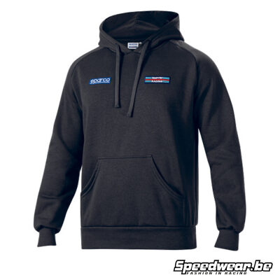 Sparco Martini Racing Stripes Hoodie Black