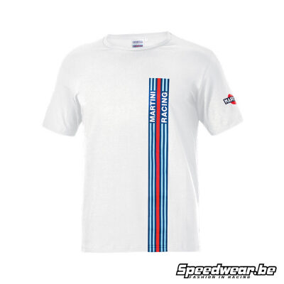 Sparco Martini Stripes Tee white