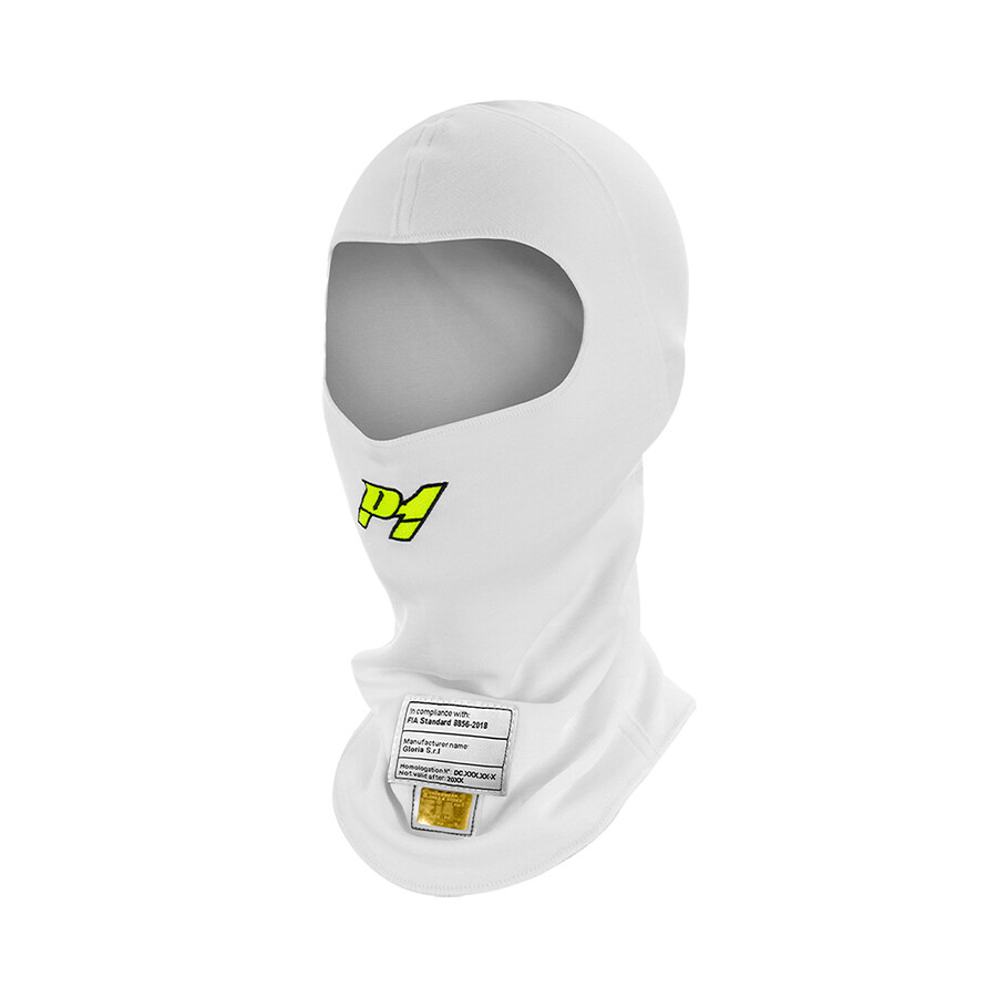 P1 Racewear Nomex Balaclava LARGE AIR wit