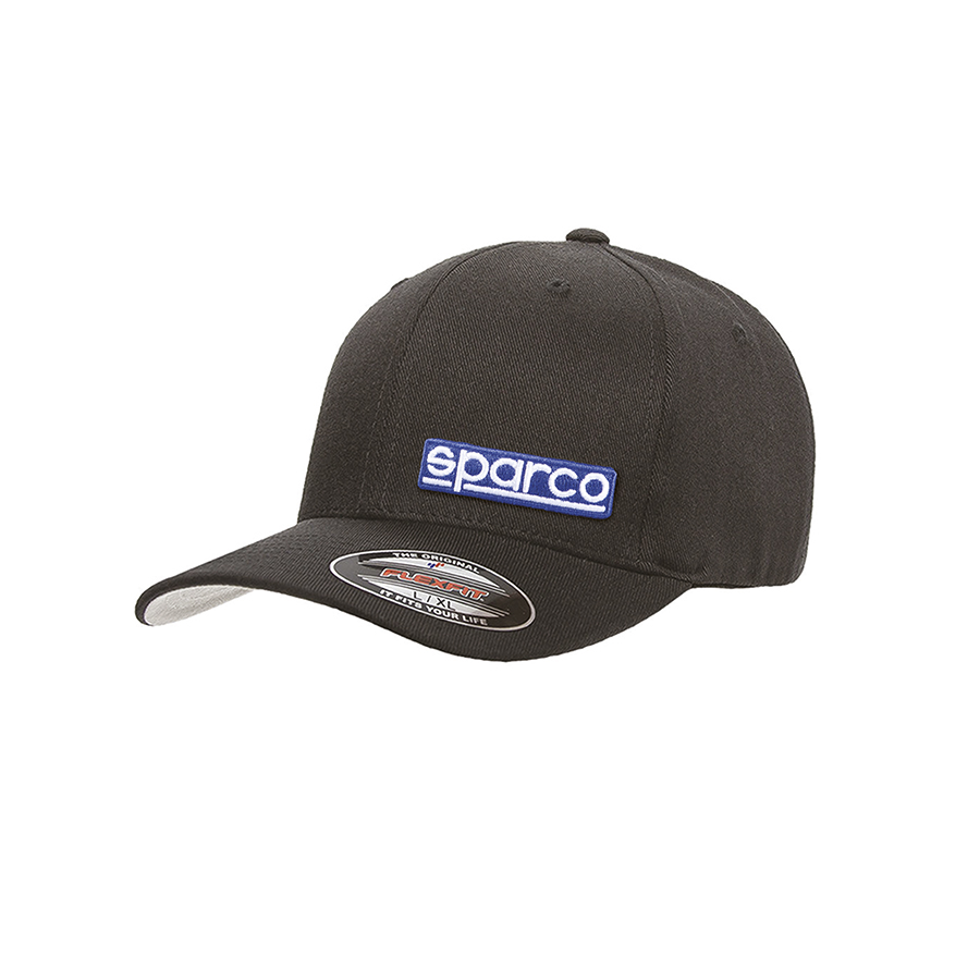 Sparco Originele Zwarte Pet met Flexfit