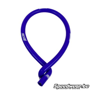 Silicone slang Dubbele bocht 90' Blauw