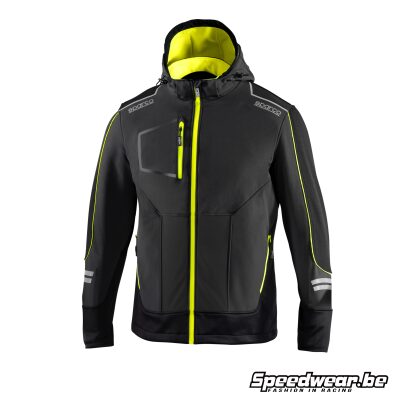 Sparco Soft-Shell Tech met Capuchon