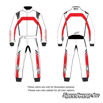 Alpinestars Tech Vision PRE SET racepak 6
