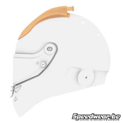 Schuberth SF4/SP1 Flat Forced air scoop clear - Small Connector ⌀ 23mm