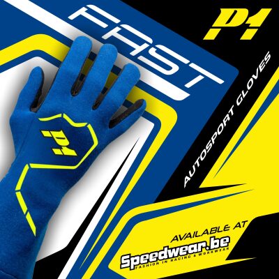 P1 autoracing handschoen FAST