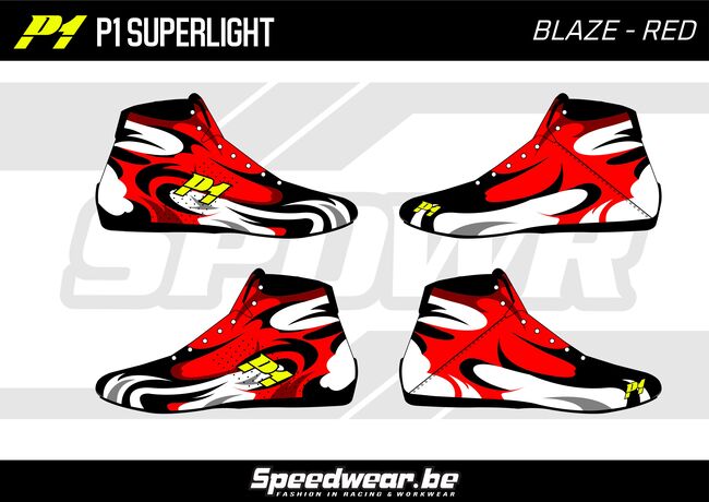 P1 CustomDesign Schoen BLAZE Red