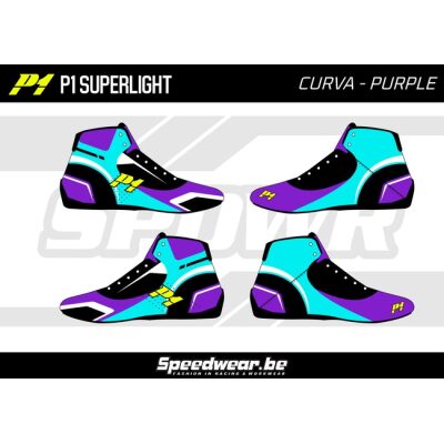 P1 CustomDesign Schoen CURVA Paars