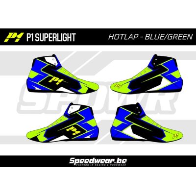 P1 CustomDesign Schoen HOTLAPS Blauw
