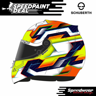 SpeedPaint Deal SCHUBERTH CARBON BLUE