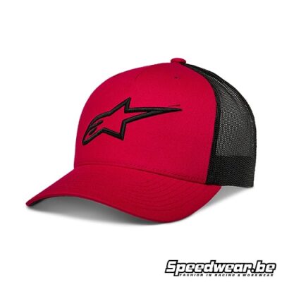 Alpinestars Ageless Trucker Pet Rood Zwart