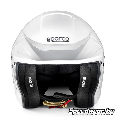 Sparco FLUX RJ Rallyhelm Wit