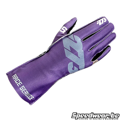 Minus 273 Gloves RACE SERVICE Purple Asymmetric