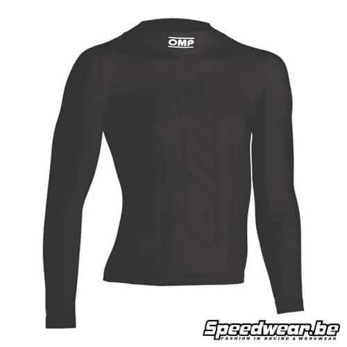 OMP KS Kart Shirt Long Sleeve Zwart
