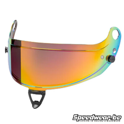 Schuberth Visor Dark Smoked Mirror Multilayer Red