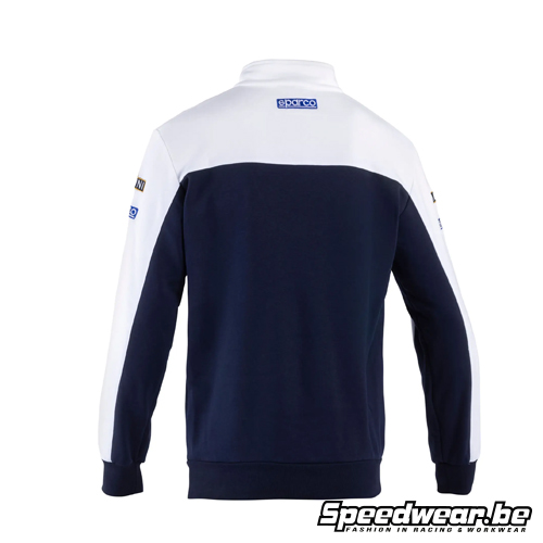 Sparco Martini Racing Crewneck Half Zip Wit