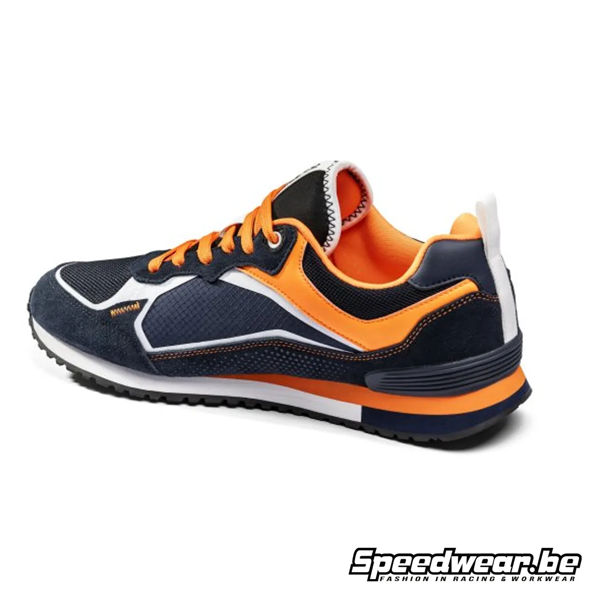 Sparco S-ROAD Basketschoen BLAUW ORANJE